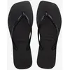 Image de Tongs Havaianas Square noir pur femme - 41-42