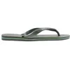 Image de Tongs - Havaianas - BRASIL LOGO - Olive - Vert - Adulte