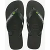 Image de Tongs Havaianas Brasil Logo vert foncé - 39-40