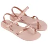 Image de Sandales pour femme - Ipanema - PVC - Couleur rose métallisé