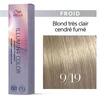 Image de Wella Professionals - Illumina color 9/19 blond très clair cendré fumé
