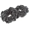 Image de La Boutique du Coiffeur - 2 Chouchous velours XXL gris