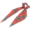 Image de La Boutique du Coiffeur - Chouchou foulard bandana rouge