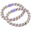 Image de La Boutique du Coiffeur - Élastiques tissés sans métal violet clair