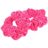 Image de La Boutique du Coiffeur - 2 Chouchous velours XXL fushia