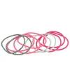 Image de La Boutique du Coiffeur - Elastiques colorés fins rose, blanc, noir