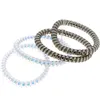 Image de La Boutique du Coiffeur - Elastiques scoubidou fins gris et opalescent