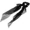 Image de La Boutique du Coiffeur - Chouchou foulard étoilé noir