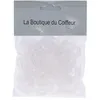 Image de La Boutique du Coiffeur - Mini élastiques caoutchouc lot de 240 transparent