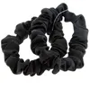 Image de La Boutique du Coiffeur - Chouchous satinés fins x 2 noir