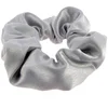 Image de La Boutique du Coiffeur - Chouchou en coton satiné gris métallisé