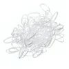 Image de La Boutique du Coiffeur - Mini élastiques silicone transparents