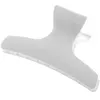 Image de La Boutique du Coiffeur - Pince croco simple blanche 9.5cm