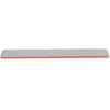 Image de Kerasoin Professionnel - Lime rectangulaire zebra pour ongles artificiels 100/100 : Grain moyen dur