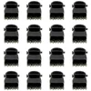 Image de La Boutique du Coiffeur - Mini pinces croco noires 1 cm