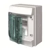 Image de Coffret étanche ABB MISTRAL65H 1x4 M TRANSP. - Gris - IP65