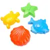 Image de Jouet-plus Moules À Sable Créatures Marines, 4pcs