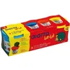 Image de Pâte à modeler - GIOTTO - 4631 00 - Set de 3 pots - 220G - Couleurs Jaune Bleu Rouge