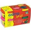 Image de Pâte à jouer - GIOTTO - Bébé - 4x100g - Testée dermatologiquement - Ne salit pas