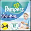 Image de Pampers Splashers Taille 3-4 6-11 kg 12 Couches-Culottes De Bain