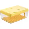 Image de Snips 021396 Boîte Hermétique Alimentaire Rectangulaire 3 L Transparent, Jaune 1 Pièce(s)