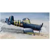 Image de Avion - ITALERI - F4 U-7 Corsair - Plastique - Blanc - Pour enfant