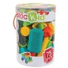 Image de Blocs de construction - Baril 75 pièces - Plastique - Mixte - 3 ans et plus