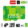 Image de Carte Mémoire Micro SD 128go Class 10 Adaptateur sd + lecteur de cartes