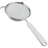 Image de Passoire Ronde Aluminium 14 Cm Maille Moyenne Avec Manche Plastique Metalt