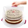 Image de Cloche À Gâteaux Ajustable & Transportable Plast. 8 À 15cm Ø 36cm Metaltex - 23518010080