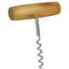 Image de Tire-bouchon Tonnelet Metaltex Spirale Acier Inox Nickel-bois 11 Cm