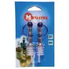 Image de Bouchons Verseurs Chromés Métaltex Lot De 2 Inox + Plast Ø 1,7-2 Cm