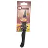 Image de Couteau De Bureau Metaltx Basic Lame Inox 8 Cm Poignée Polypropylène Noire 18 Cm