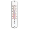 Image de Thermomètre en plastique ABS - METALTEX - 20.5 cm - blanc