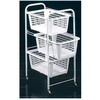 Image de Resserre 3 Corbeilles Couliss. San Diego Blanc (em.097) Metaltex - 34180314090