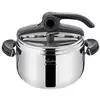 Image de Autocuiseur 5l Lagostina Mia Lagoeasy Up Argent Et Noir