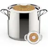 Image de Marmite Inox 20cm + Couvercle Lagostina 011204020520