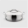 Image de Sauteuse Inox 26cm + Couvercle Lagostina 011108032426