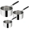 Image de Casseroles Lagostina Esperta Triply 16 18 20 Cm Inox