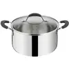 Image de Cocotte Faitout Marmite Lagostina Faitout Inox Esperta Triply 24 Cm 012909031224