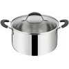 Image de Non communiqué Faitout Lagostina 012909031224 Esperta Triply Inox 24 cm - 8002531994164