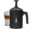 Image de Moussoir À Lait Manuel Perfetto Crema Aluminium Mat Noir 330 Ml Bialetti