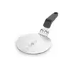 Image de Disque Adaptateur Induction Acier Inoxydable Argent 13 Cm Poignée Bakélite Bialetti