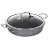 Image de Poêle BALLARINI - Serving pan - Revêtement anti-adhésif - Couvercle inclus - 24 cm - Gris