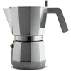 Image de Cafetière Espresso - Alessi - Moka DC06/9 FM - Fonte dAluminium - 9 Tasses - Design David Chipperfield