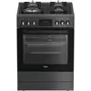 Image de Whirlpool - cuisinière gaz 72l 4 feux anthracite w6g8lcswa - W6G8LCSWA