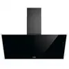 Image de Hotte Décorative Murale Verre Noir 90 Cm Whirlpool Whvf93fltk