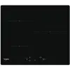 Image de Table Induction Whirlpool Noire Wsq8360ne 60cm 3 Zones 7200 Watts