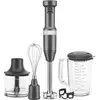 Image de Kitchen aid 5khbv83edg - mixeur plongeant compact avec fil 180w - axe mélangeur amovible avec lame en acier inoxydable - gris mat 5khbv83edg