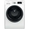 Image de Lave-linge blanc - WHIRLPOOL - Porte noire - 1400 tr/min - Commande électronique et tactile - Affichage LED
